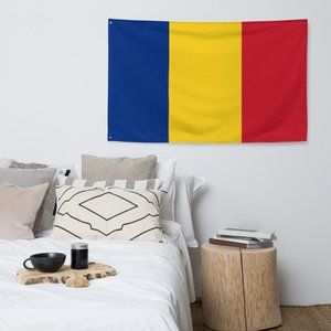 Romania Flag (Customizable)